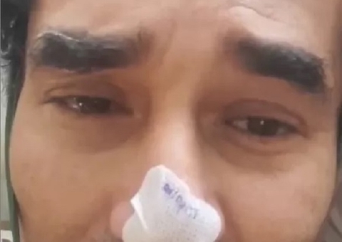 Luciano Szafir grava vídeo chorando do hospital: ‘mostrar que estou vivo’