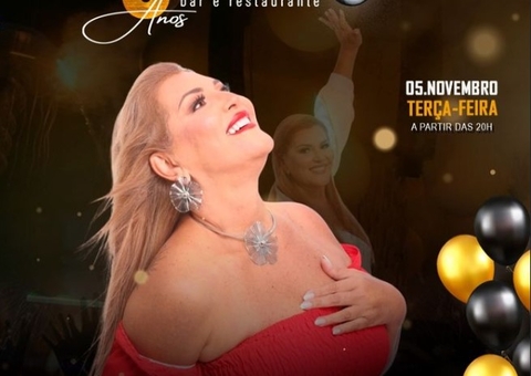 Lucilene Castro agita aniversário do Japeto nesta terça