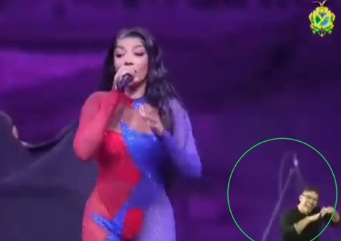 Ludmilla e intérprete de libras viralizam com funk proibidão em Parintins: ‘chupar xox***’