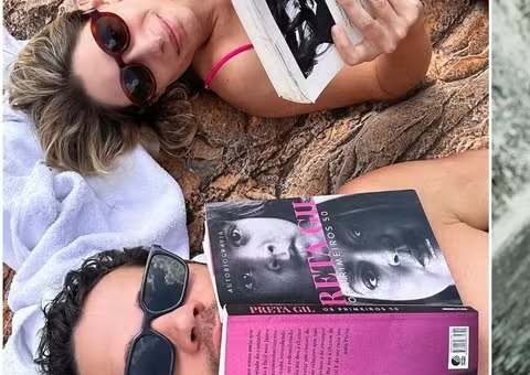 Luisa Arraes e José Loreto 'escapam' de gravações e curtem folga juntos