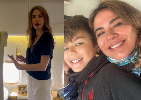 Luciana Gimenez diz que viaja na executiva e coloca filho caçula na econômica 