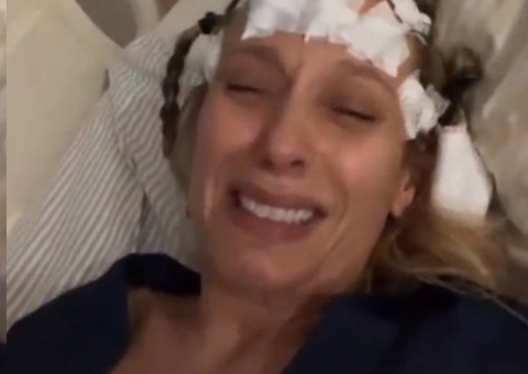 Luisa Mell tem convulsão, cai no chão e é internada às pressas  