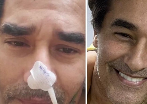 Luciano Szafir vence a Covid e recebe alta após quase 1 mês internado