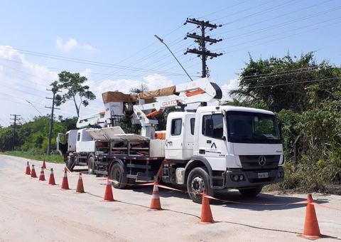Manutenção programada deixa 7 bairros sem energia hoje em Manaus