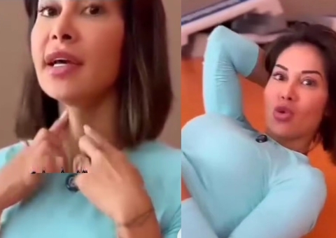 Maíra Cardi aplica botox no pescoço e não consegue mais fazer abdominal: 'desesperador'