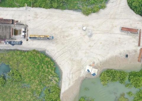 Afundamento do solo de mina em Maceió já passa de 2 metros 