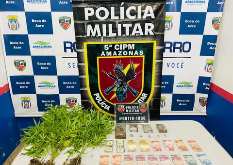Homem que vendia de sementes a pacotes de maconha é preso no Amazonas