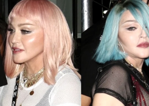 Madonna causa com seios de fora durante show em Nova York; veja imagens