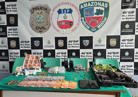 Mãe e filho são presos por tráfico de drogas no Amazonas