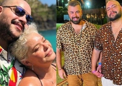 Após desistir no 'BBB 22', Tiago Abravanel recebe apoio de mãe e marido
