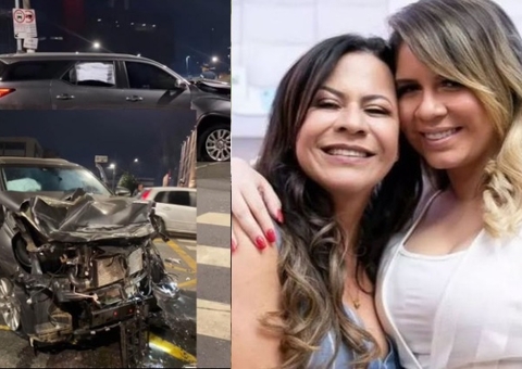 Mãe de Marília Mendonça sofre acidente de carro em SP