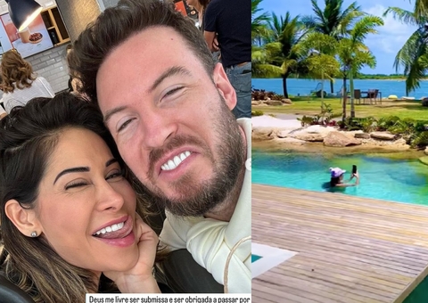 Maíra Cardi volta a dizer que é submissa ao marido e ironiza: 'desaforo'