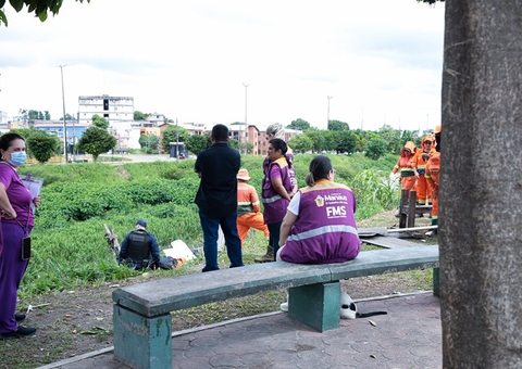 Ação Orla Segura atende população em situação de rua na zona Sul 