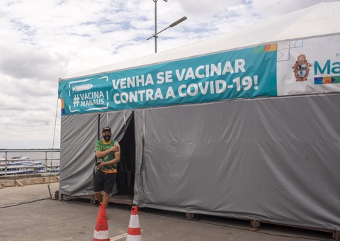 Vacinação no UAI shopping e Manaus Moderna é suspensa devido temporal  