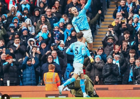 Manchester City domina o Wolverhampton e vence com três gols de Haaland