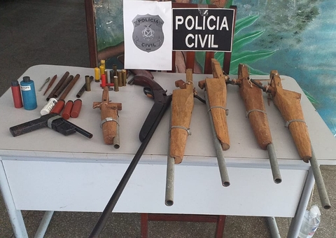 Idoso de 72 anos é preso após ameaçar netos com arma de fogo no Amazonas