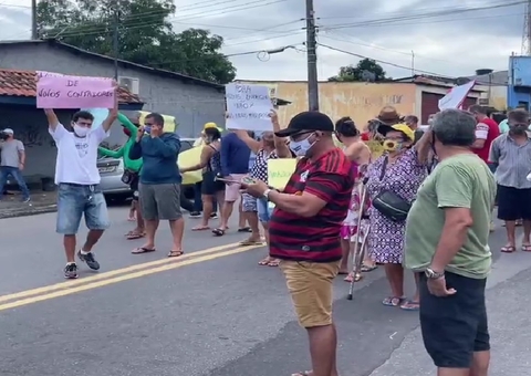 Moradores protestam pelo 3º dia contra a Amazonas Energia