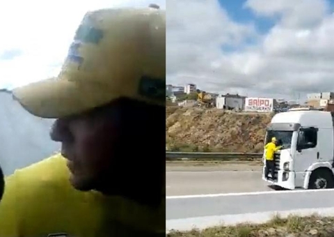 Quem é o bolsonarista agarrado ao caminhão que viralizou nas redes sociais