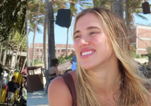 Após polêmica de traição, Manu Cit é vista com noivo no Rio 