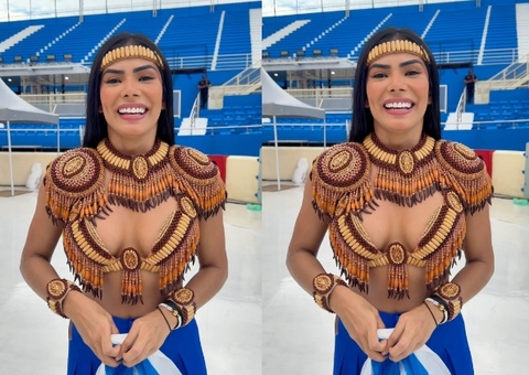 Record mira em Marciele Albuquerque, cunhã-poranga do Caprichoso, para A Fazenda