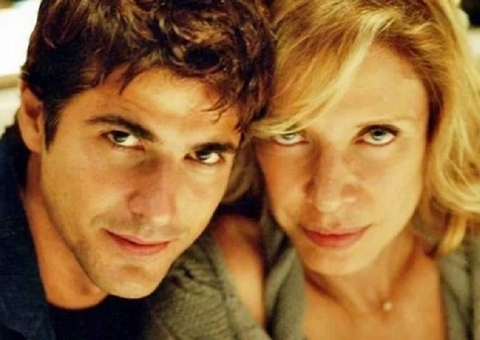 Marília Gabriela posta foto beijando o ex, Reynaldo Gianecchini