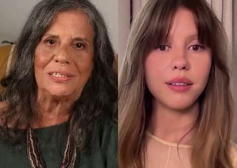 Maria Gladys surge em vídeo falando da neta, a atriz britânica Mia Goth