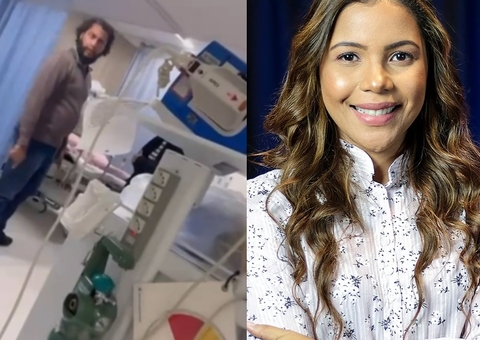 Marido da cantora gospel Amanda Wanessa agride sogro em hospital; vídeo