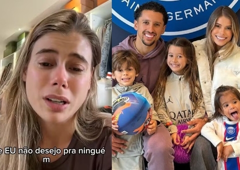 Esposa de Marquinhos, da Seleção, lamenta aborto: 'dor que não dá pra explicar'