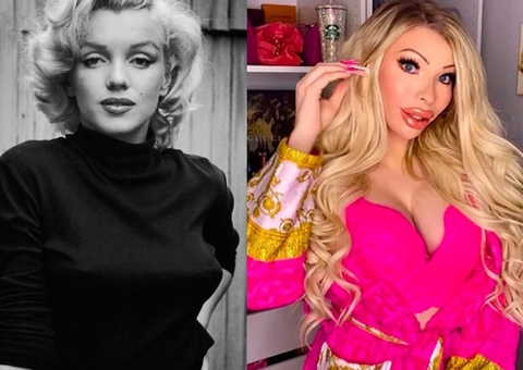 Cantora gasta R$ 253 mil em plásticas para se parecer com Marilyn Monroe
