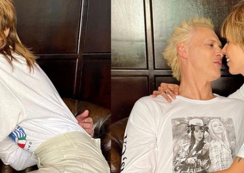 Supla posa com namorada 30 anos mais nova; conheça