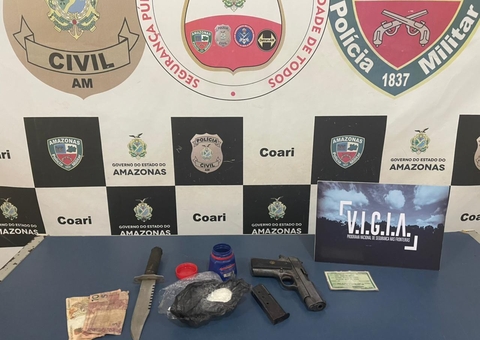 Membro de facção é preso batendo em mulher no Amazonas