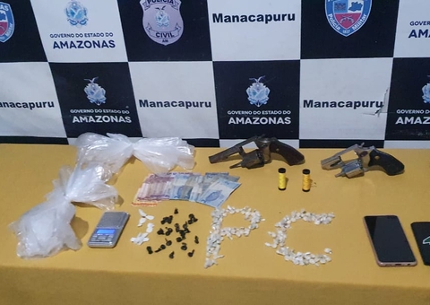 Homem é preso após assumir boca de fumo do irmão no Amazonas