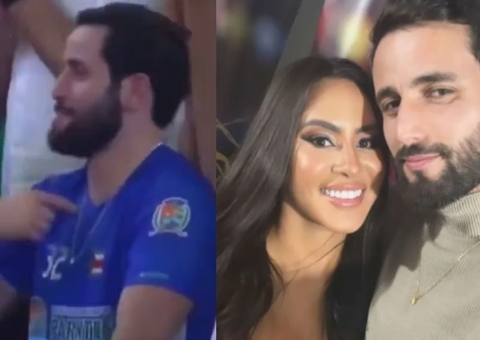 Matteus defende Isabelle após apresentador elogiar cunhã-poranga do Caprichoso: "a minha é melhor"