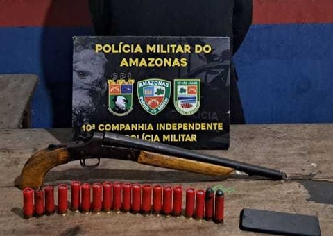 Armado, homem é preso por manter o próprio pai em cárcere privado em Maués