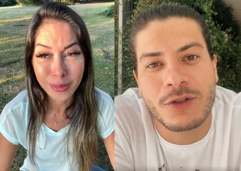 Arthur Aguiar se pronuncia após separação surpresa de Mayra Cardi
