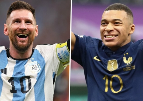 Final entre Messi e Mbappé já é um dos jogos mais esperados desta Copa