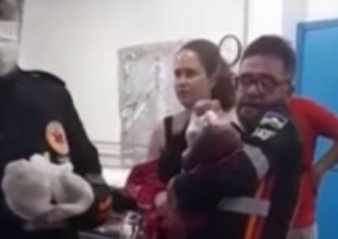 Médico do Samu salva bebê de apenas 15 dias de morrer engasgado
