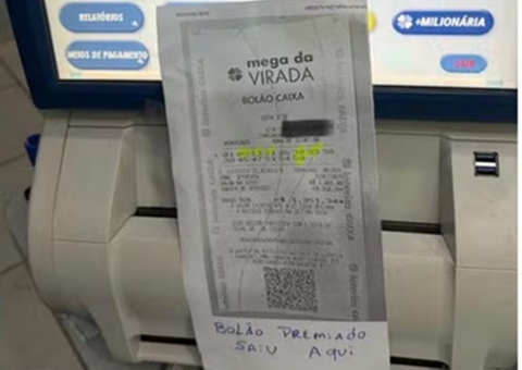 Último participante de bolão retira prêmio da Mega da Virada