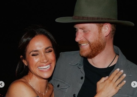 Príncipe Harry e Meghan curtem show de Beyoncé em clima de romance; veja