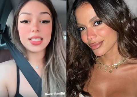 Melody se pronuncia após Anitta desistir de agenciá-la como cantora