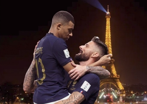 Artilheiros do amor? Comemoração de Mbappé e Giroud rende memes; veja