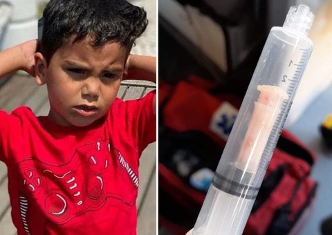Menino de 7 anos morre após engolir apito e família decide doar órgãos da criança