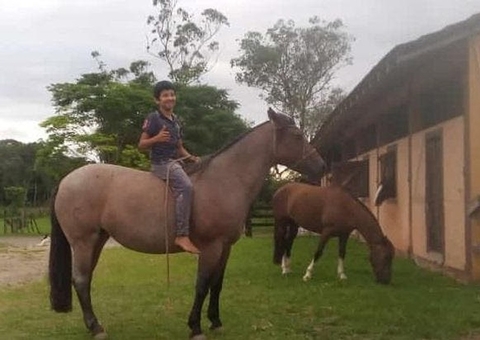 Menino morre após levar coice de cavalo