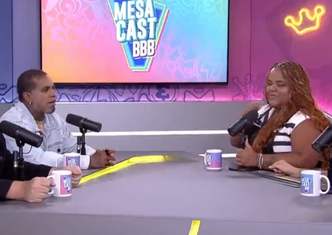Apresentadora do MesaCast insinua que Isabelle está 'armando' para seduzir Davi