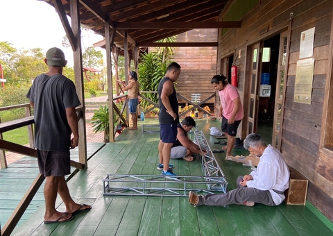 Interior do Amazonas vira set de filmagens para equipe de cinema