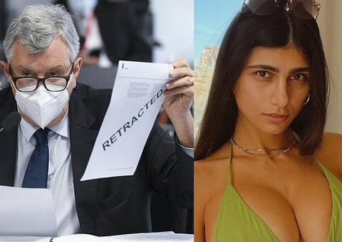 Ex-atriz pornô Mia Khalifa é citada na CPI da Covid