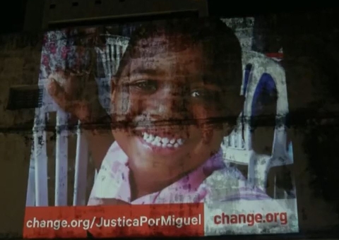 Morte do menino Miguel completa um ano e mãe faz homenagens 