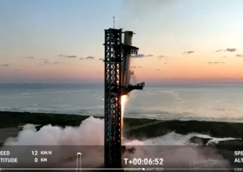 SpaceX realiza 2º voo completo da Starship, nave mais poderosa do mundo; vídeo