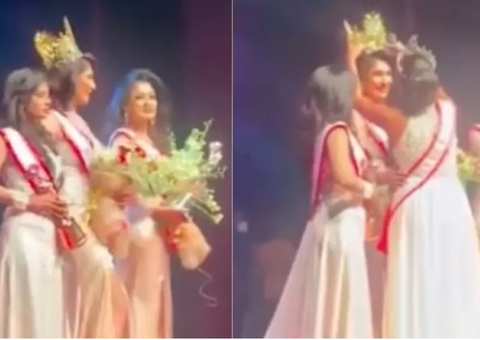 Vídeo:Miss Mundo arranca coroa da Miss Sri Lanka e faz revelação bombástica