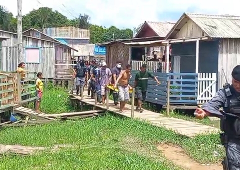 Homem é baleado ao pular em igarapé fugir da polícia no Amazonas